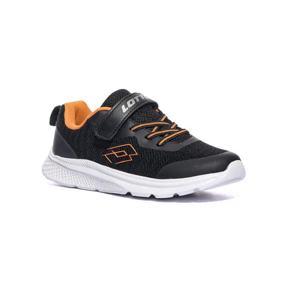 LOTTO 2230788MW All Black Orange Sneakers Bambino 