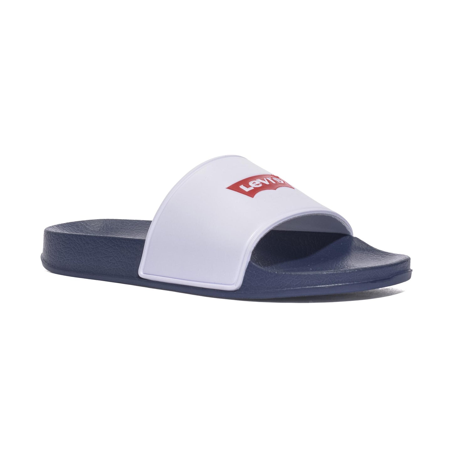 LEVI'S VPOL0221S WHITE NAVY Ciabatte Bambino 
