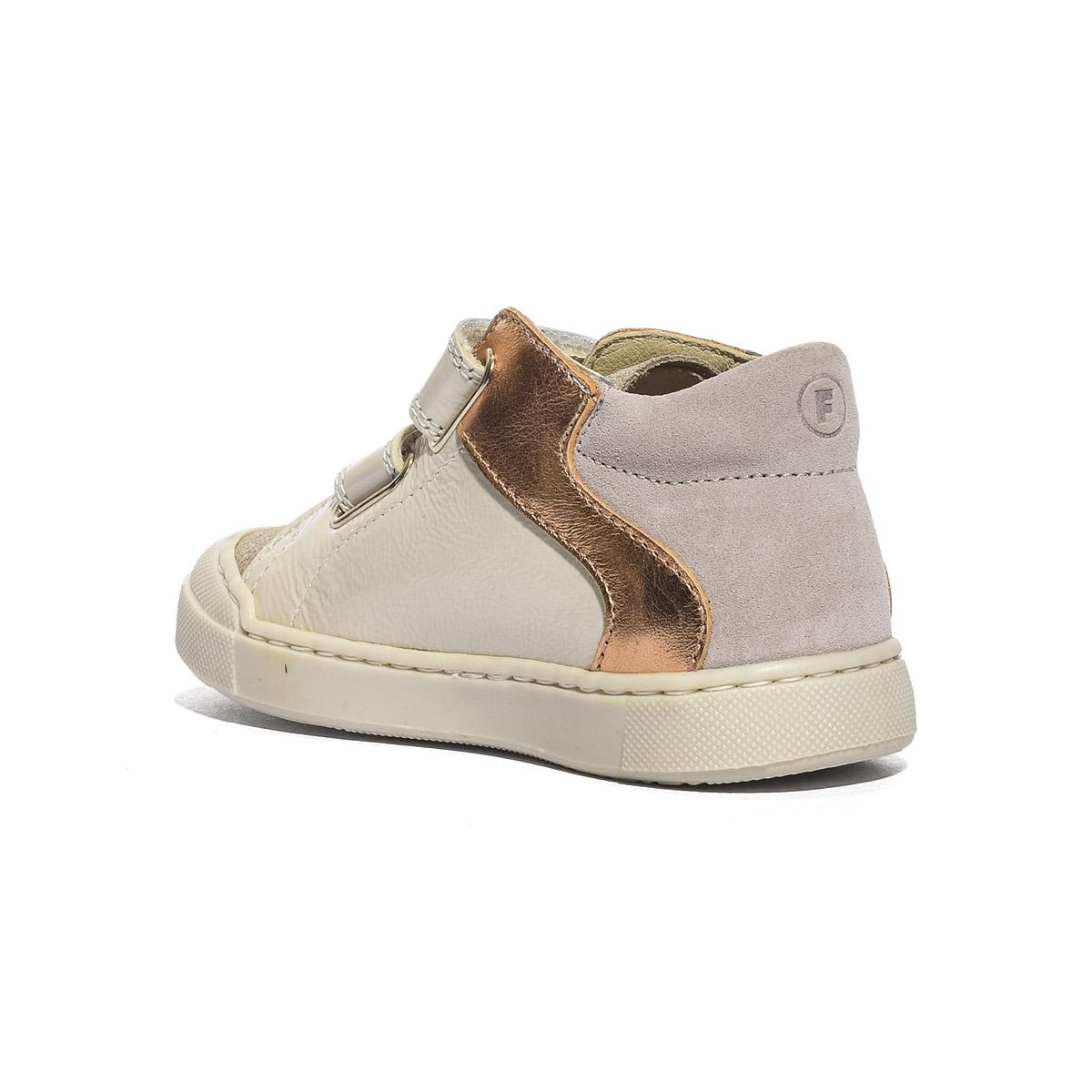 FALCOTTO 0012019160.06.2N13 MILK PLATINUM Sneakers Bambina 