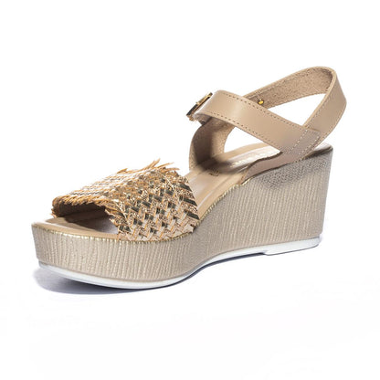 VALLEVERDE 32143 PLATINO Sandali Donna 