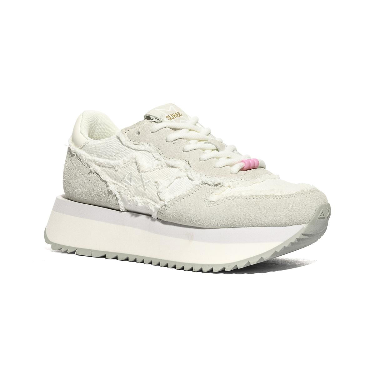 SUN 68 Z35216 BIANCO PANNA Sneakers Donna 