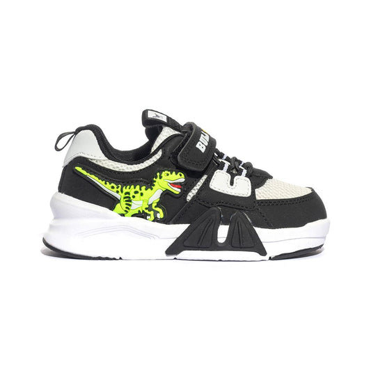 BULL BOYS DNAR5014B00 BIANCO NERO Sneakers Bambino 