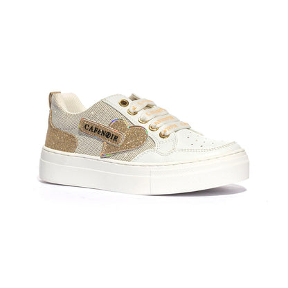 CAFèNOIR C2421 WHITE GOLD Sneakers Bambina 