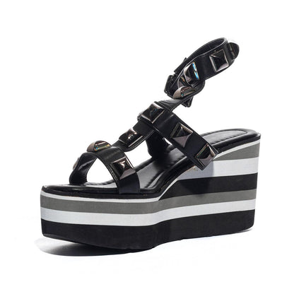 KHARISMA 3666 NERO Sandali Donna 