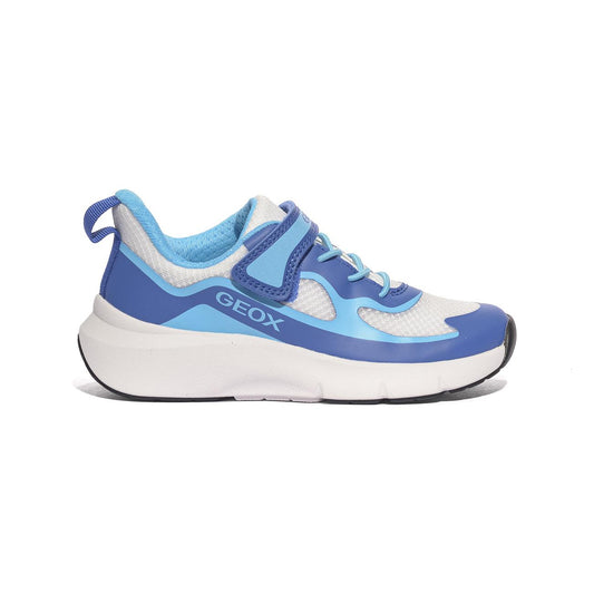 GEOX J65P7F 1454 WHITE AZURE   C1343 Sneakers Bambino 