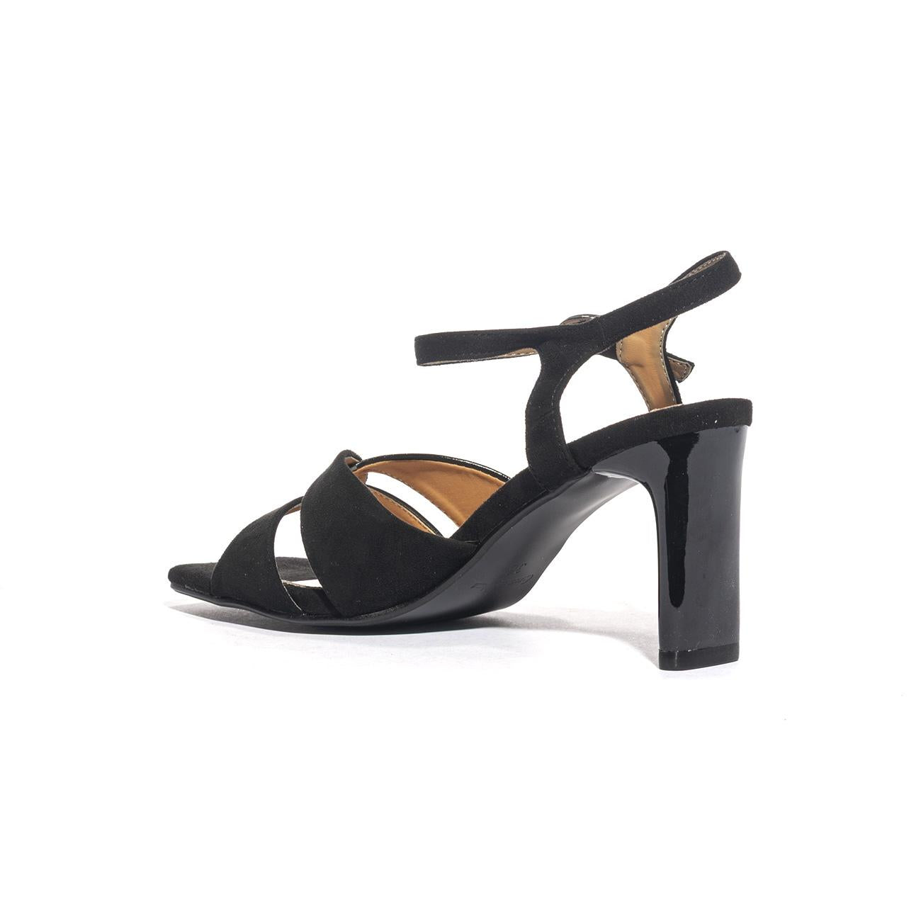 QUEEN HELENA ZM9015 BLACK Sandali Donna 