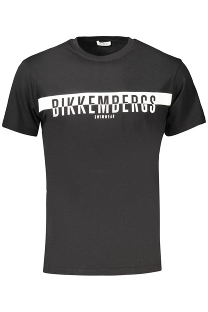 BIKKEMBERGS BKK2MTS03_NEBLACK Nero T-Shirt Uomo 