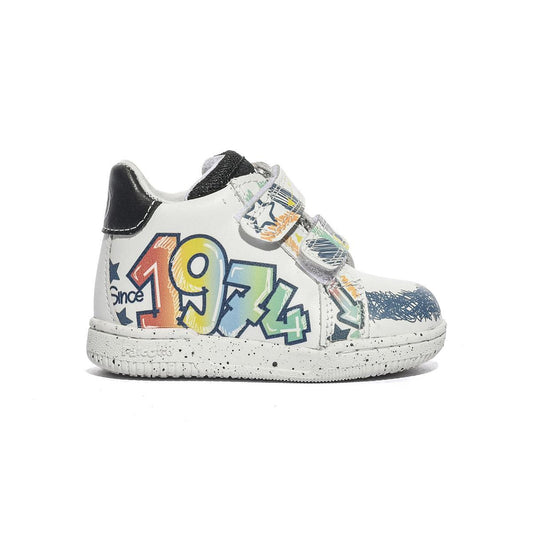 FALCOTTO 0012018217.01.1N21 WHITE BLACK Sneakers Bambino 