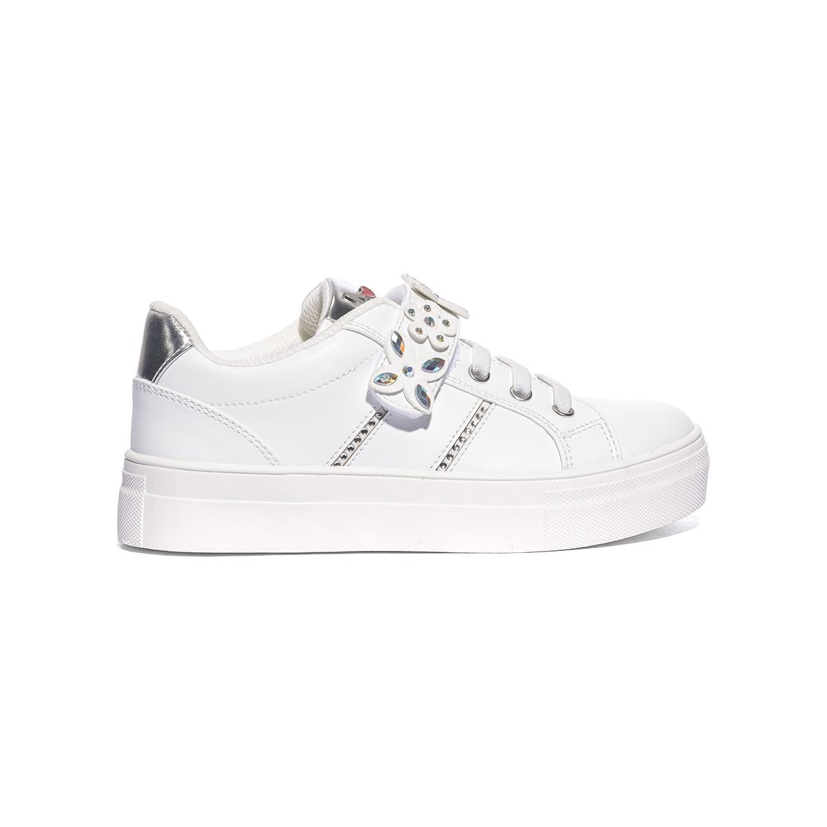 ASSO AG17814 WHITE Sneakers Bambina 
