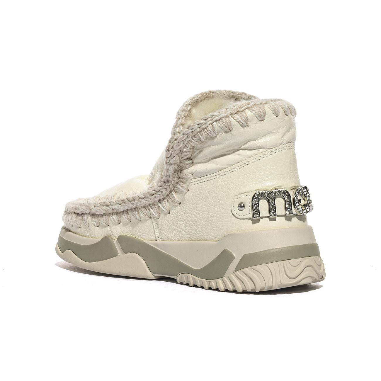 Mammut Mou  Eskimo trainer rhinestones Bianche 201013WXWHI MOU