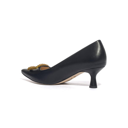 GOLD & GOLD GD102 NERO Decollete Donna 