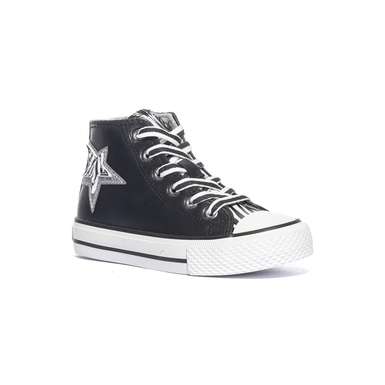 NATURINO 0012018582.01.0A01 BLACK Sneakers Bambino 