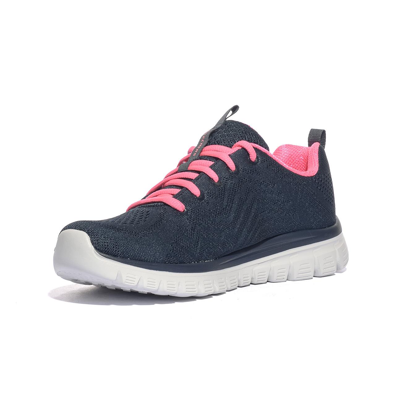 Sneakers Skechers GRACEFUL-GET CONNECTED Blu 12615NVHP SKECHERS