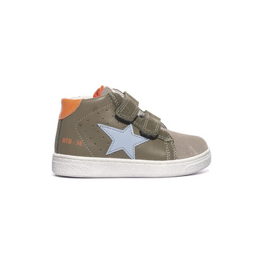 NATURINO 0012017857.01.1D23 TAUPE MILITARY Sneakers Bambino 