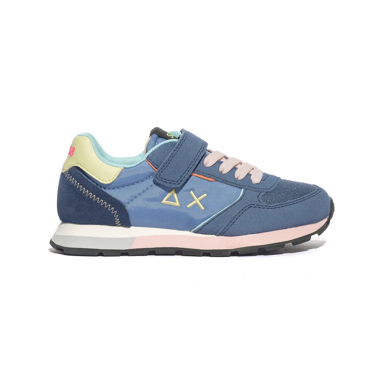 Sneakers Sun68 GIRL'S ALLY COLOR  EXPLOSION (KID) Blu Z34404KAVIO SUN 68