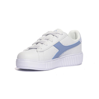 Sneakers Diadora GAME STEP FROST PS Bianche 101182127SKY-BLUE LUSTRE DIADORA
