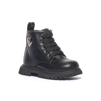 CULT T434 BLACK SILVER Stivaletti Bambina 