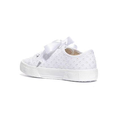 DXO 105 MACRAME BIANCO Sneakers Bambina 