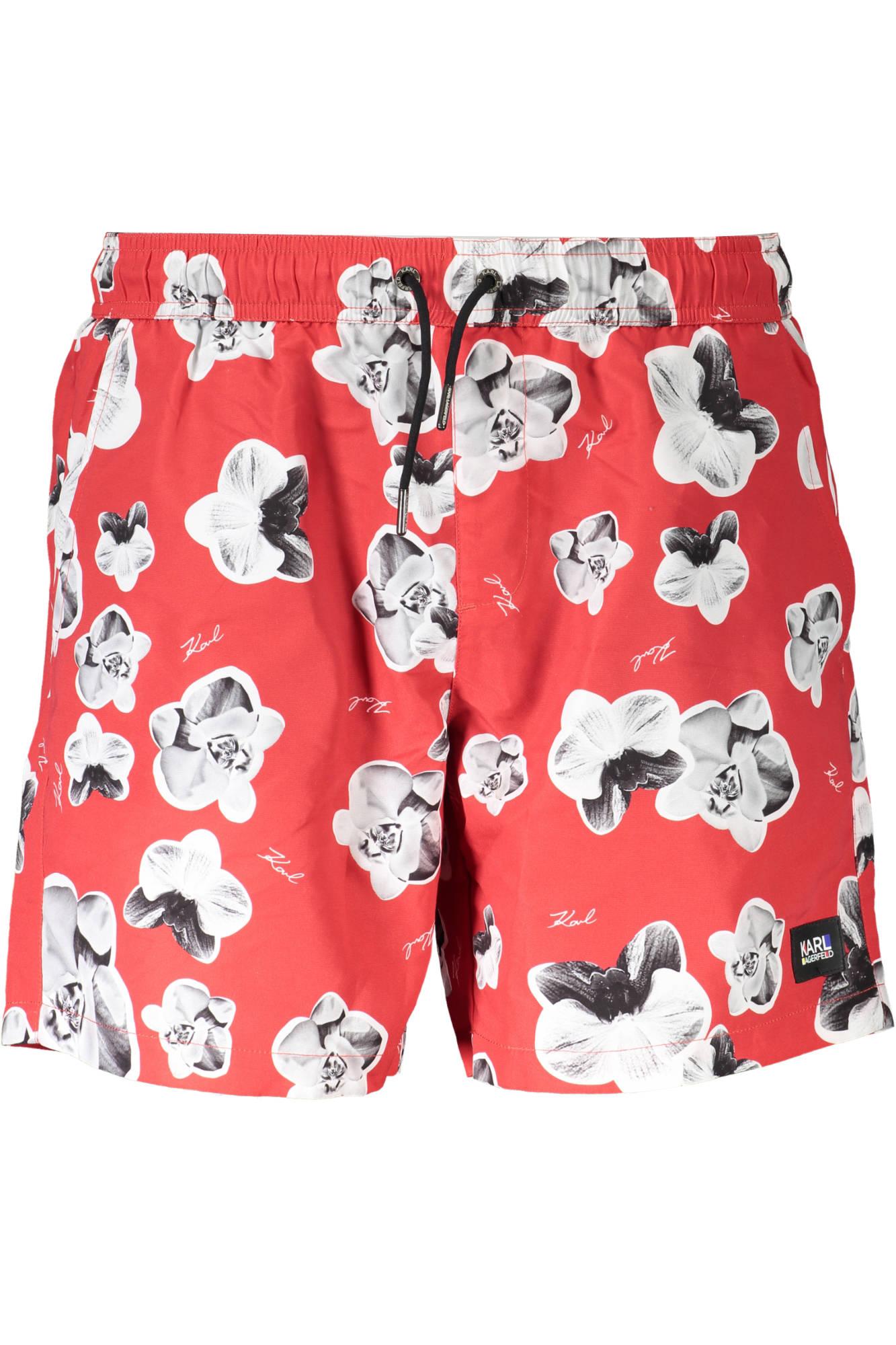 KARL LAGERFELD KL20MBM12_4B61A19_ROSSORED Rosso Costumi Uomo 