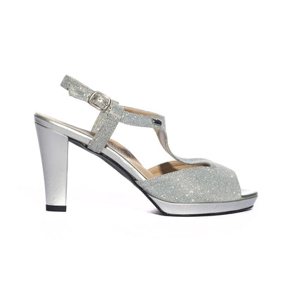 VALLEVERDE V16230 ARGENTO Sandali Donna 