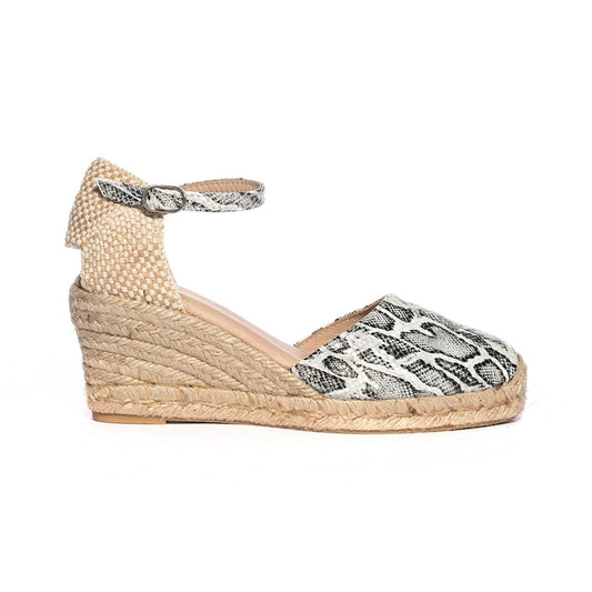 VALLEVERDE 30103 Grigio Espadrillas Donna 