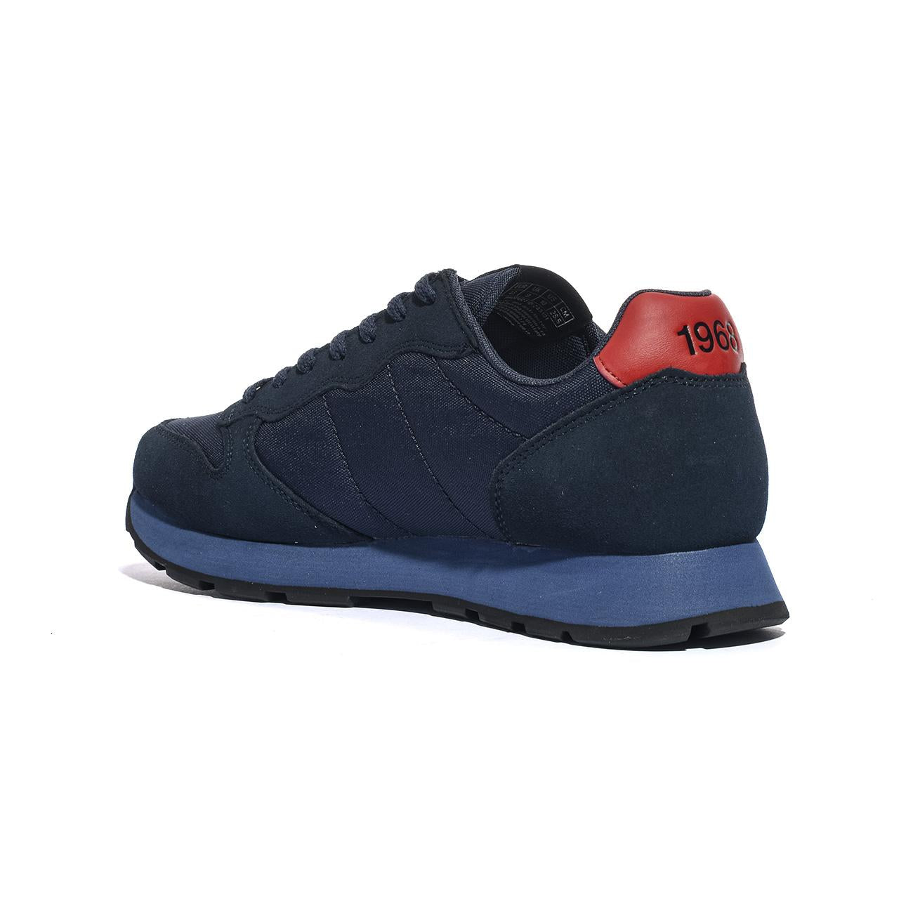 SUN 68 Z45101 NAVY BLUE BORDEAUX Sneakers Uomo 