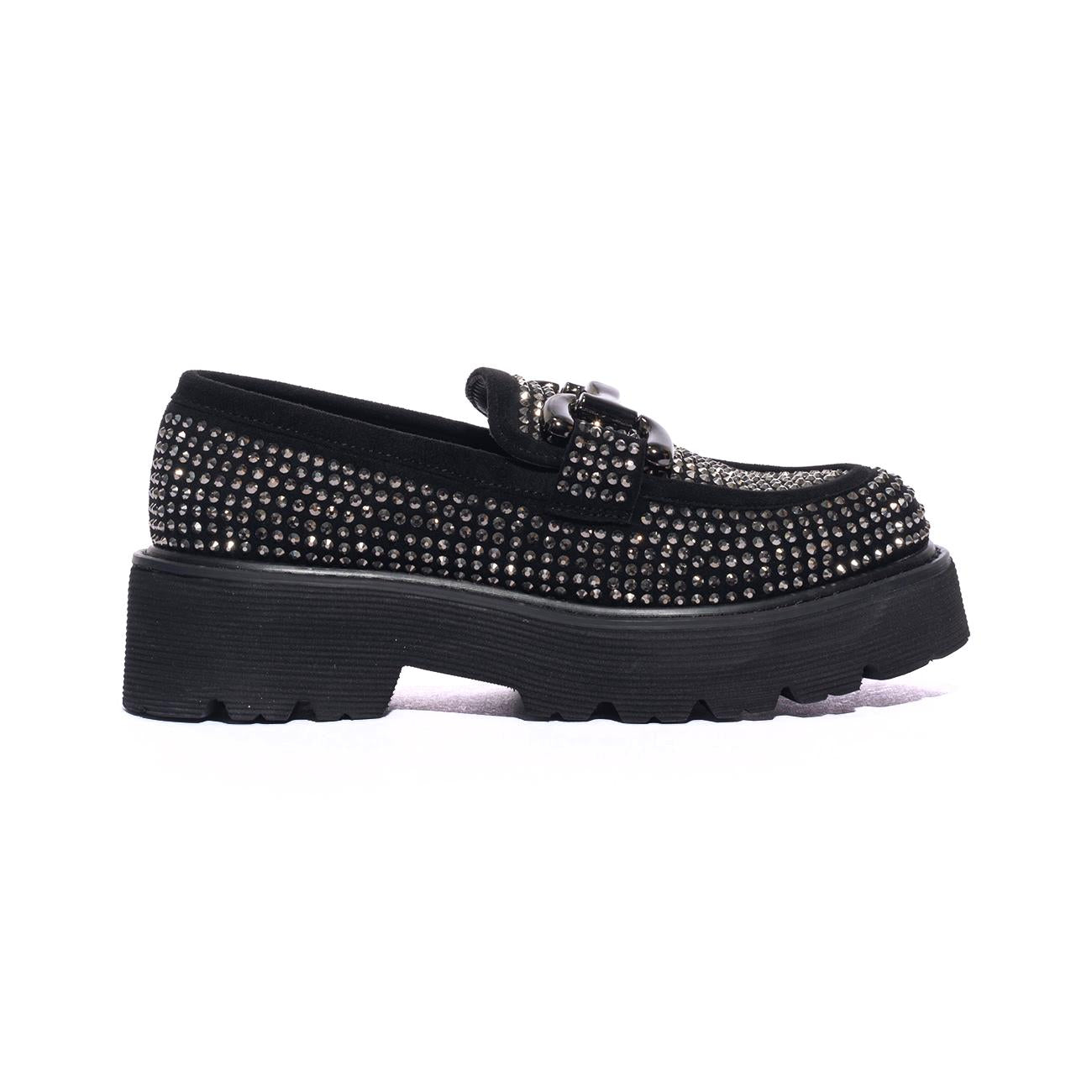 KHARISMA 6145 STRASS FUCILE Mocassini Donna 