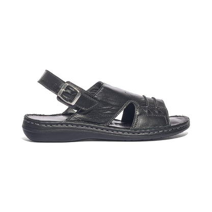 GLAMOUR 3180 NERO Sandali Uomo 