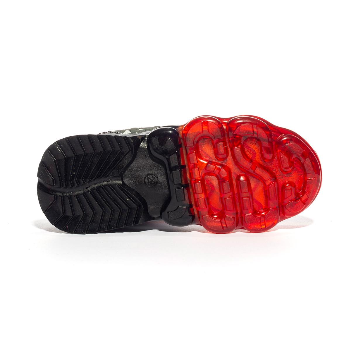 BULL BOYS DVAL2201 BIANCO ROSSO Sneakers Bambino 