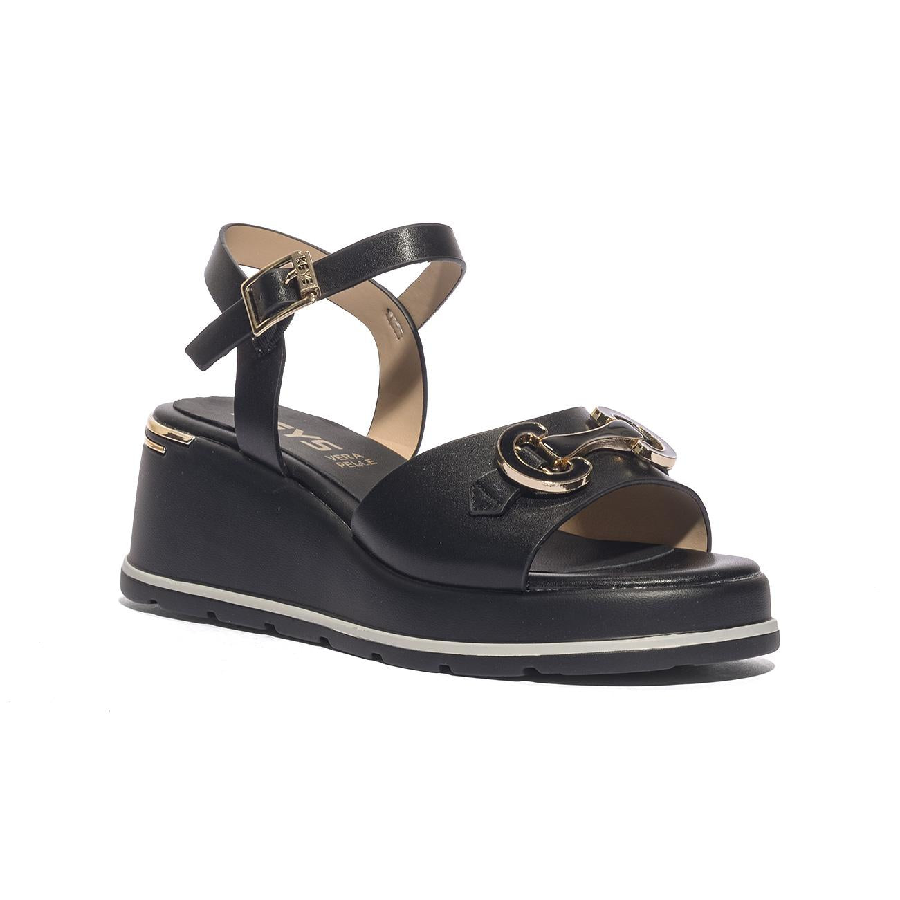 KEYS K12111 BLACK Sandali Donna 