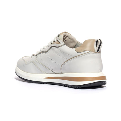KEYS K9271 WHITE BEIGE Sneakers Uomo 