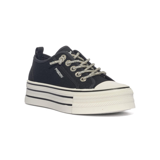 FREDDY FY7681 BLACK Sneakers Donna 
