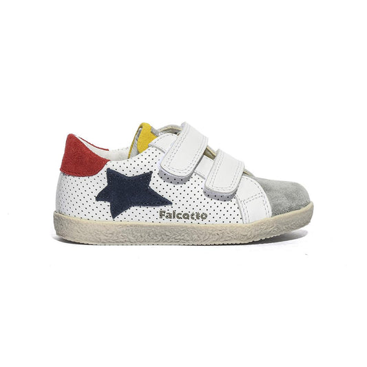 FALCOTTO 0012016752.19.1B29 WHITE RED Sneakers Bambino 