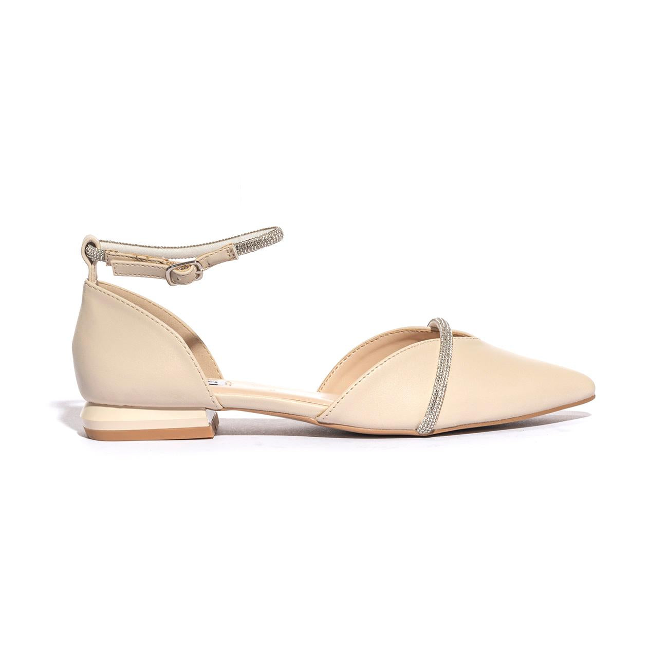 MARIELLA BURANI 51098 BEIGE Ballerine Donna 