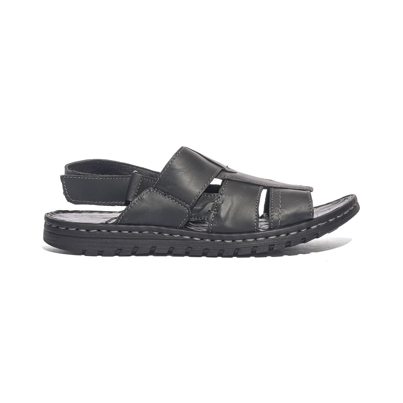 GLAMOUR 2600 NERO Sandali Uomo 