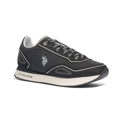 U.S. POLO ASSN. NOBIL012-BLK BLK BLACK Sneakers Uomo 