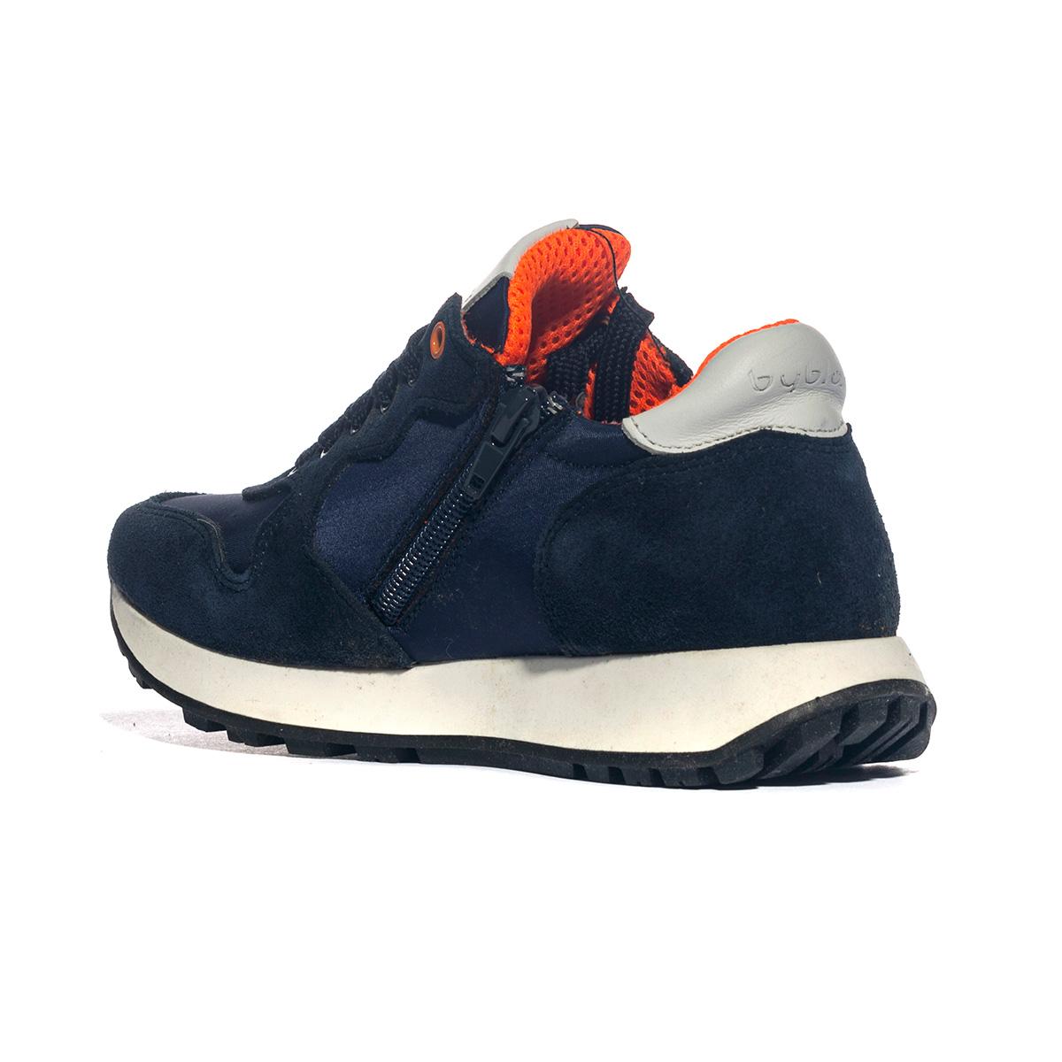 BYBLOS BY022 BLUE Sneakers Bambino 