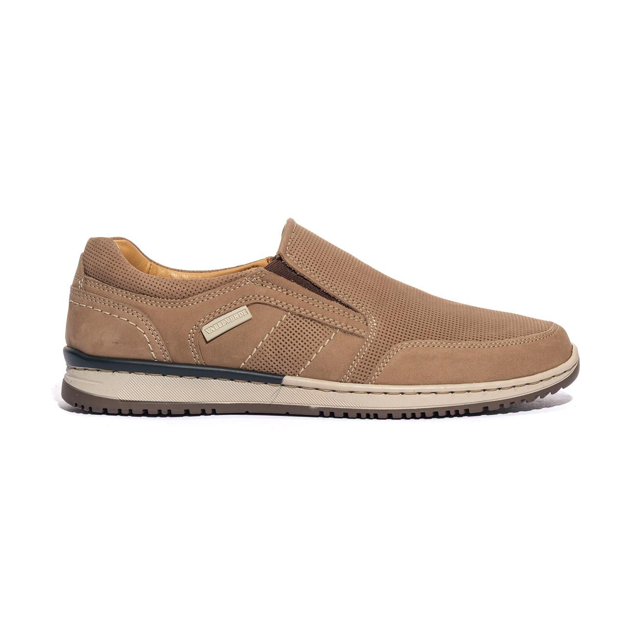 VALLEVERDE 17940 NABUK AVANA Slip-on Uomo 