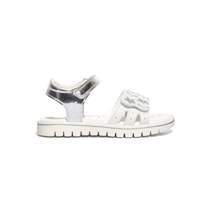 LUMBERJACK SG41906-022 WHITE SILVER M0167 Sandali Bambina 