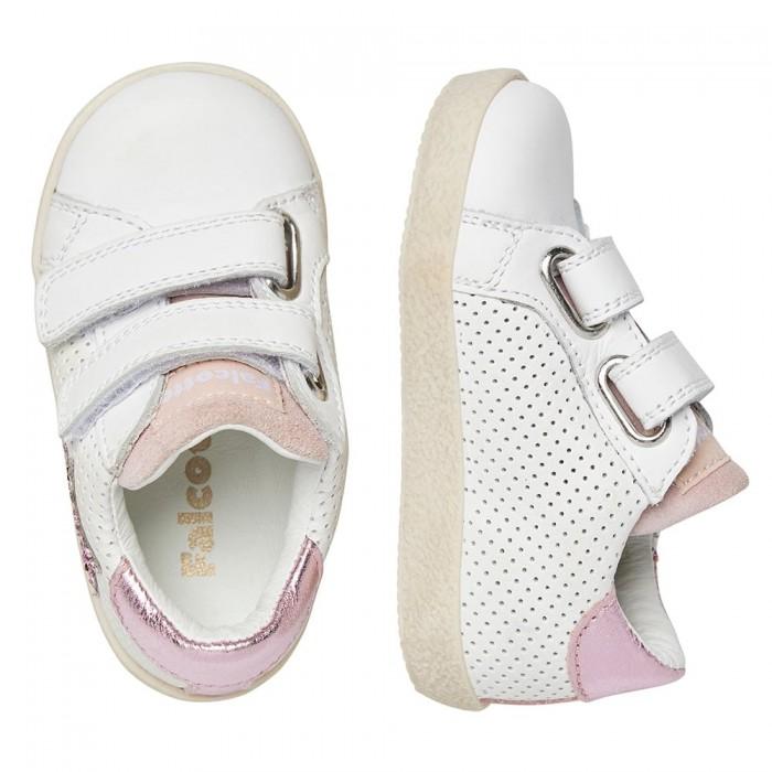 FALCOTTO 0012016752-11-1N04 WHITE-PINK Sneakers Bambina 
