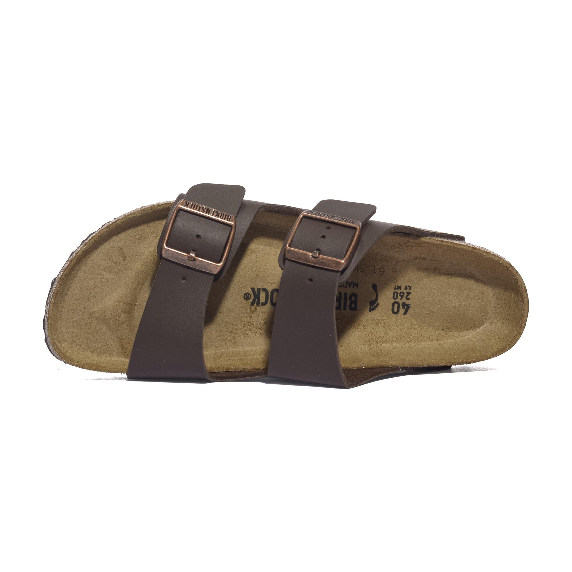 BIRKENSTOCK 051703 DARK BROWN Sandali Uomo 