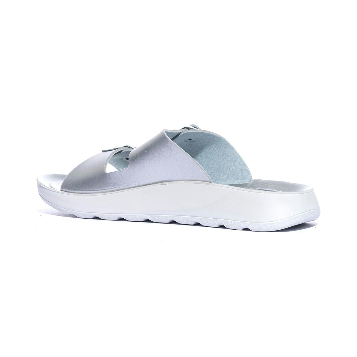 IN BLU AG000012 ARGENTO Ciabatte Donna 