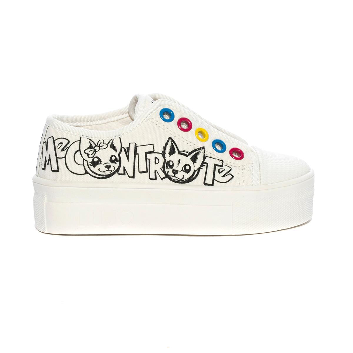 LIUJO 4A0805T6948 MILK Sneakers Bambina 