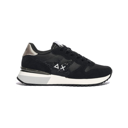 Sneakers Sun68 STARGIRL GLITTER LOGO Nere Z45217NERO SUN 68