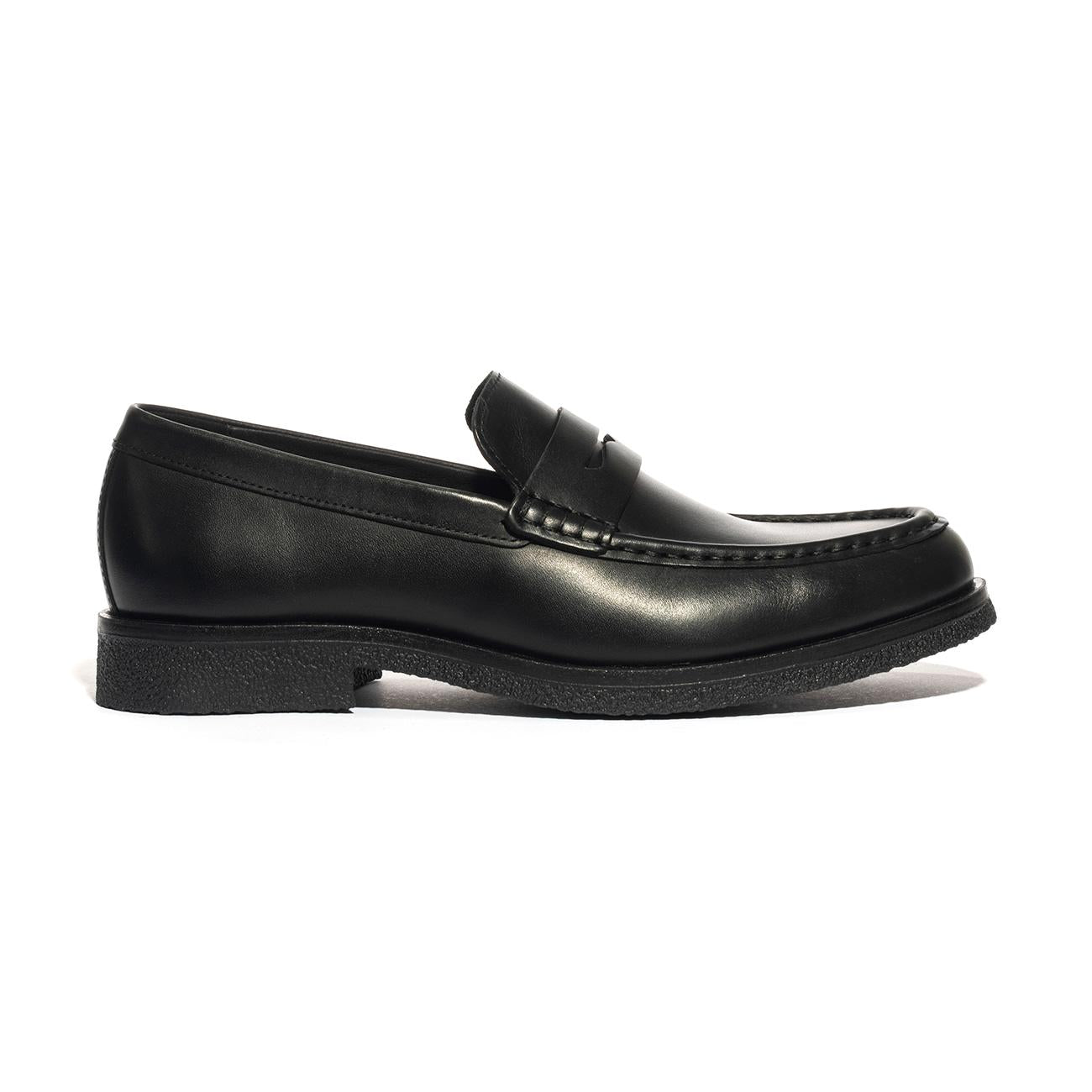 GEOX U4658C 43 BLACK C9999 Mocassini Uomo 