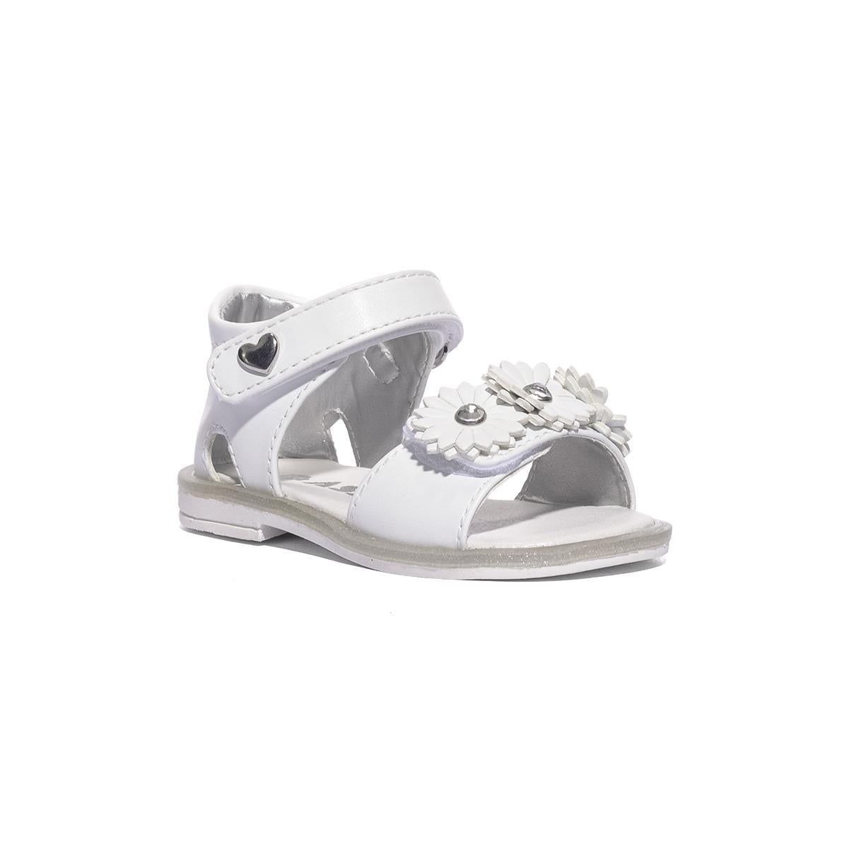 ASSO AG17881 WHITE Sandali Bambino 