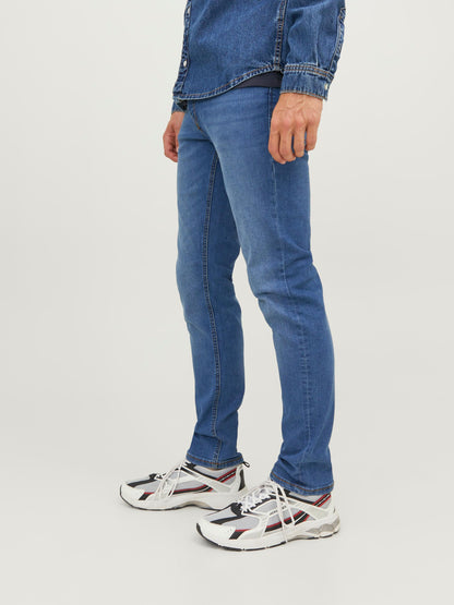 JACK & JONES 12243592 Blue Denim Jeans Uomo 