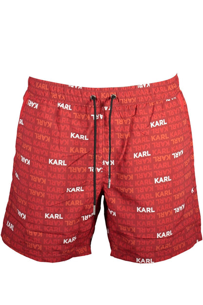 KARL LAGERFELD KL21MBM06_F691B0B_ROSSORED Rosso Costumi Uomo 