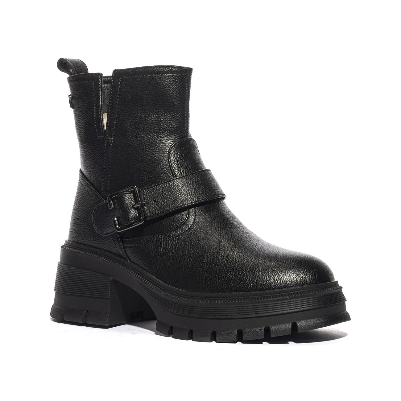 KEYS K11702 BLACK Stivaletti Donna 