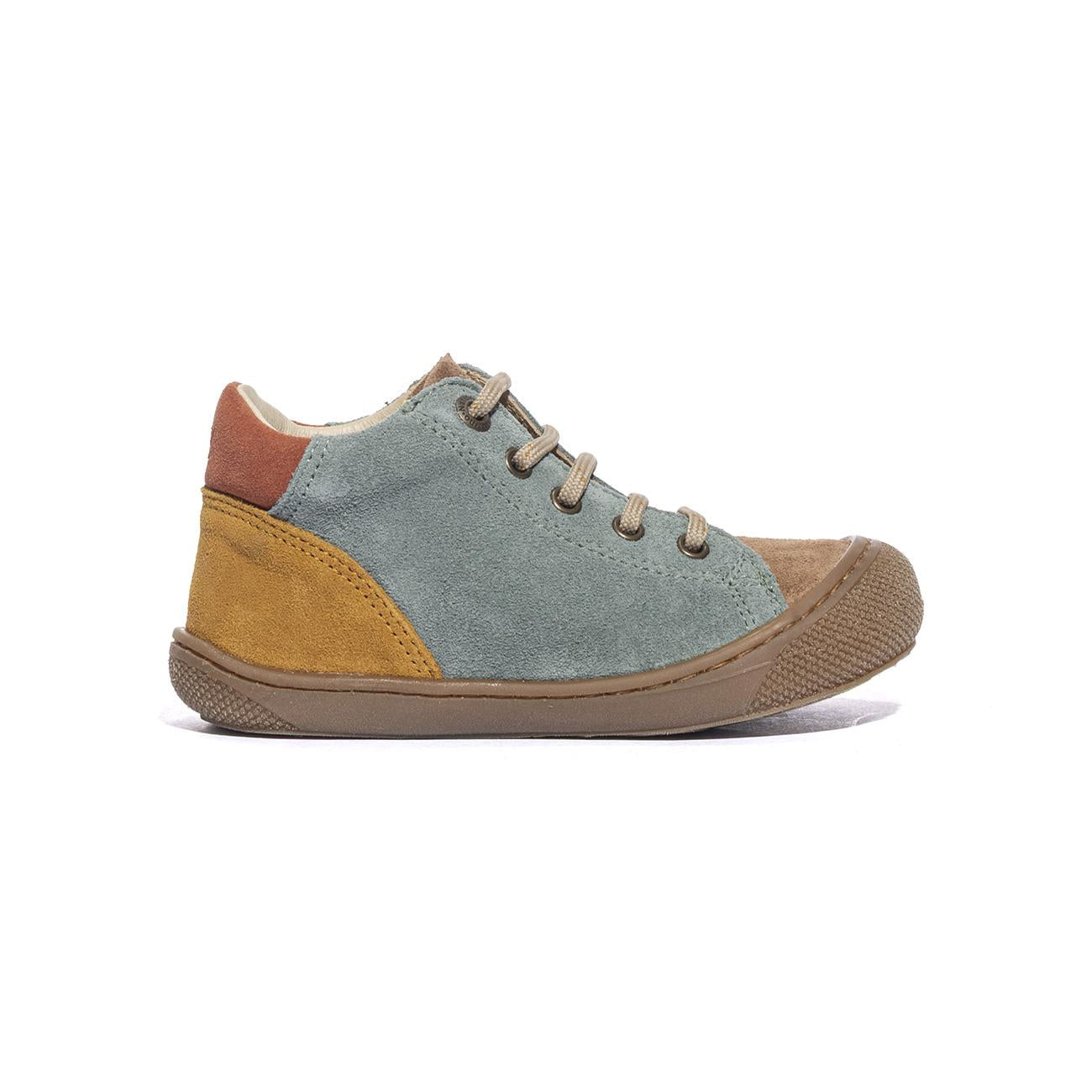 NATURINO 0012015282.17.1D57 BROWN SAGE ZUCCA Sneakers Bambino 